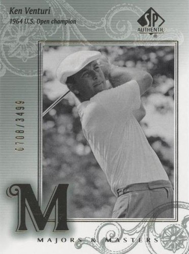 2002 SP Authentic - Ken Venturi #127