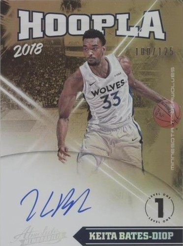 2018-19 Panini Absolute Memorabilia - Keita Bates-Diop #HS-KB