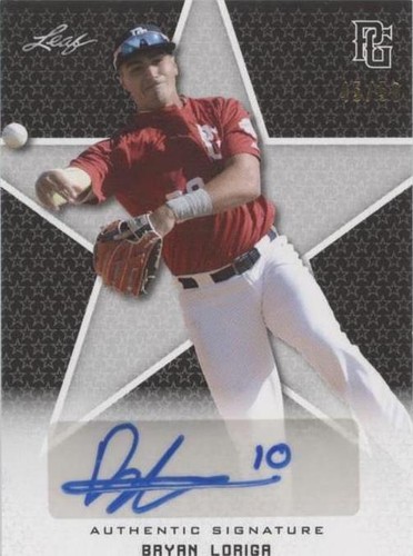 2020 Leaf Perfect Game National Showcase - Bryan Loriga #BA-BL1