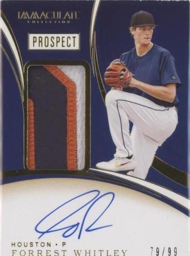 2020 Panini Immaculate Collection - Forrest Whitley #PPA-FW