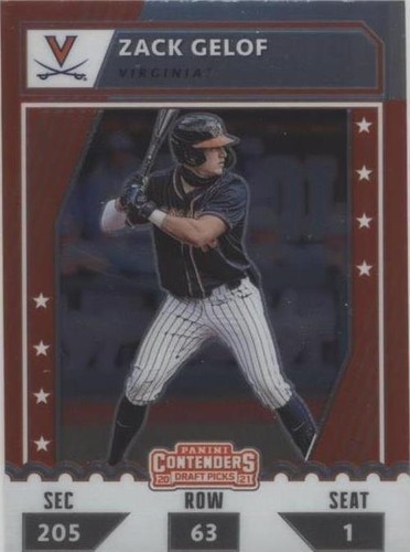 2021 Panini Elite Extra Edition - Zack Gelof #CTO-ZG