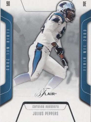 2003 Flair Julius Peppers #90