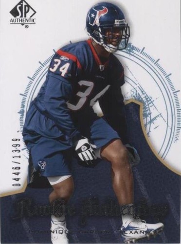 2008 SP Authentic Dominique Barber #120