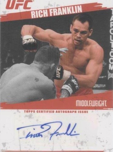 2009 Topps UFC - Rich Franklin #FA-RF