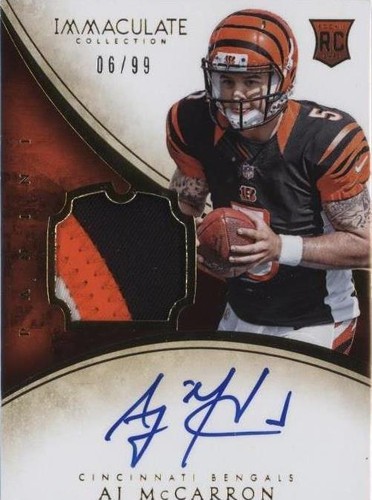 2014 Panini Immaculate Collection A.J. McCarron #138