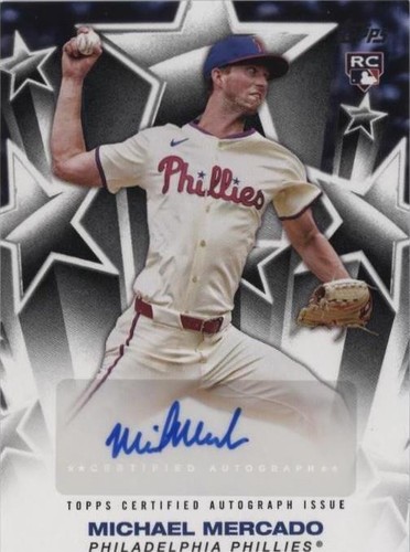 2025 Topps Series 1 - Michael Mercado #BSA-MME