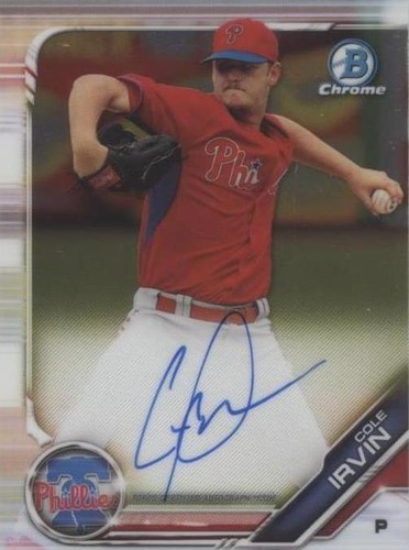 2019 Bowman Chrome - Cole Irvin #CPA-CI