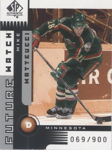 2001-02 SP Authentic - Mike Matteucci #152
