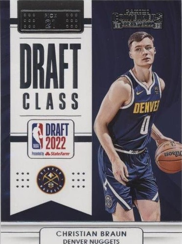2022-23 Panini Contenders - Christian Braun #21