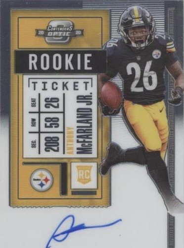 2020 Panini Contenders Optic Anthony McFarland Jr. #137