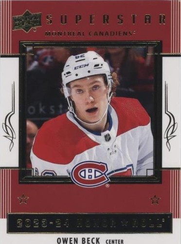 2023-24 Upper Deck Series 2 - Owen Beck #HR57