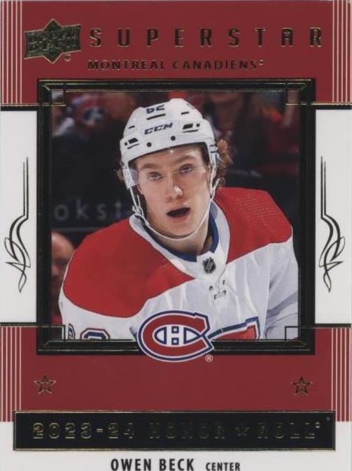 2023-24 Upper Deck Series 2 - Owen Beck #HR57
