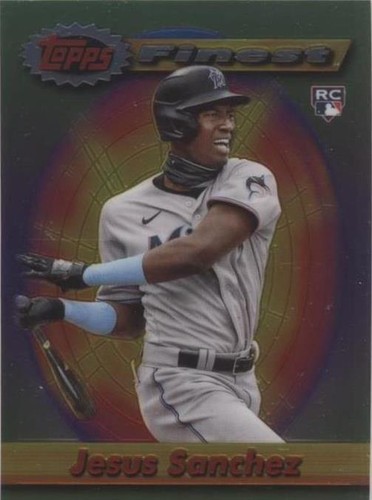 2021 Topps Finest Flashbacks - Jesus Sanchez #4