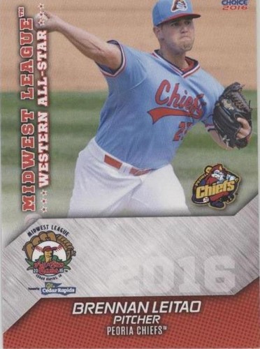 2016 Choice Midwest League All-Stars - Brennan Leitao #61