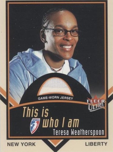 2003 Fleer Ultra WNBA - Teresa Weatherspoon #W-TW