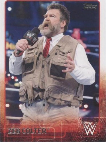 2015 Topps WWE - Zeb Colter #87