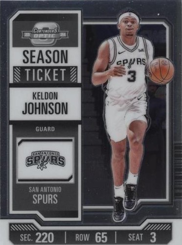 2023-24 Panini Contenders Optic - Keldon Johnson #80