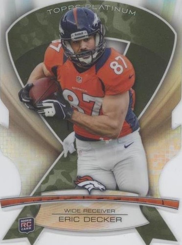 2013 Topps Platinum Eric Decker #ABMDC-ED