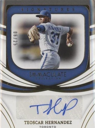 2022 Panini Immaculate Collection - Teoscar Hernandez #IS-TE