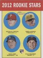2012 Topps Heritage - Alex Liddi Jared Hughes Justin De Fratus #274