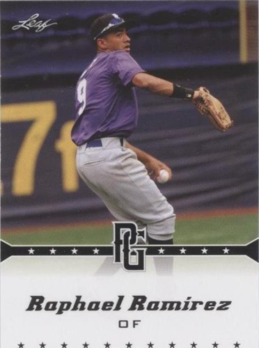 2013 Leaf Perfect Game Showcase - Raphael Ramirez #45