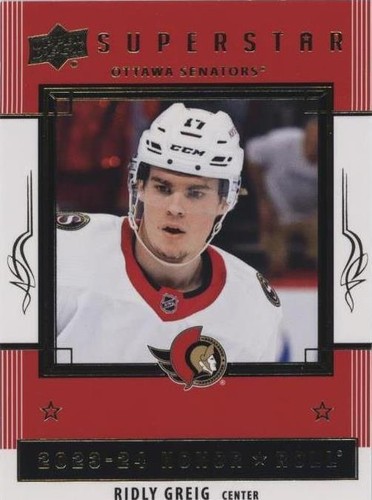 2023-24 Upper Deck Series 2 - Ridly Greig #HR55