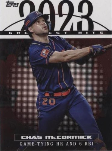 2024 Topps Series 1 - Chas McCormick #23GH-7