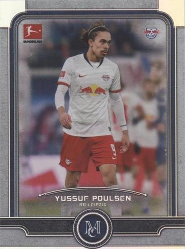 2019-20 Topps Museum Collection Bundesliga Yussuf Poulsen #13