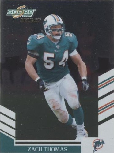 2007 Score Select Zach Thomas #152