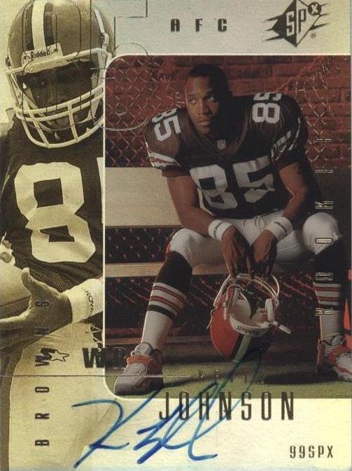 1999 SPx Kevin Johnson #122