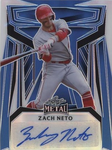 2023 Leaf Metal - Zach Neto #BA-ZN1