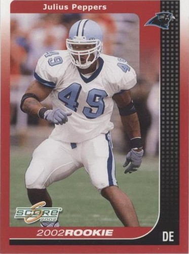 2002 Score Julius Peppers #297