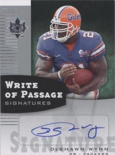2007 Ultimate Collection DeShawn Wynn #WP-DW