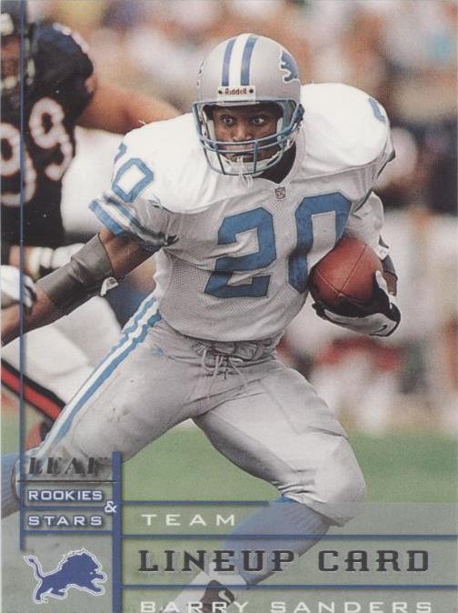 Leaf Rookies & Stars 1998 Barry Sanders #271