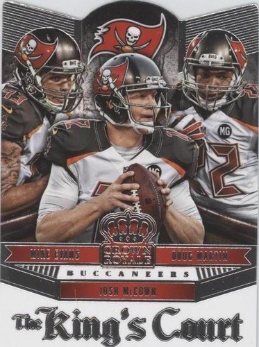 2014 Panini Crown Royale Doug Martin Josh McCown Mike Evans #KC17
