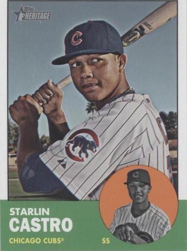 2012 Topps Heritage - Starlin Castro #193
