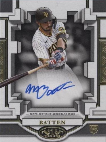 2023 Topps Tier One - Matthew Batten #BOA-MB2