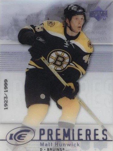 2007-08 Upper Deck Ice - Matt Hunwick #136