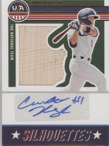 2023 Panini USA Baseball Stars & Stripes - Camden Kozeal #SIL-CK