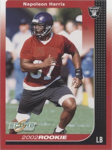 2002 Score Napoleon Harris #312