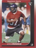 2002 Score Napoleon Harris #312
