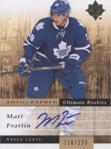 2011-12 Ultimate Collection - Matt Frattin #133