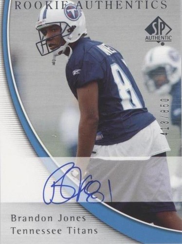 2005 SP Authentic Brandon Jones #210