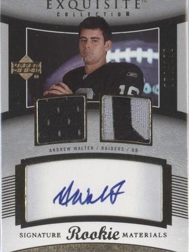 2005 Upper Deck Exquisite Collection Andrew Walter #110