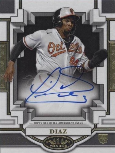 2023 Topps Tier One - Yusniel Diaz #BOA-YD