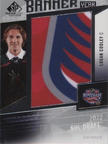 2023-24 Upper Deck SP Game Used - Logan Cooley #BYDR-LC