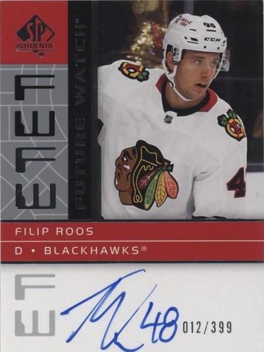 2022-23 SP Authentic - Filip Roos #RFWA2-FR