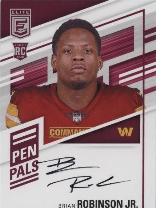 2022 Panini Donruss Elite Brian Robinson Jr. #PP-BR
