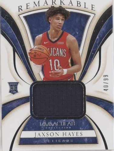 2019-20 Panini Immaculate Collection - Jaxson Hayes #RR-JAX