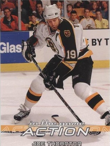 2003-04 In the Game Action - Joe Thornton #1